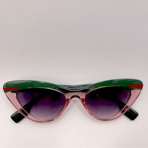 Funky Retro Cat Eye Sunglasses